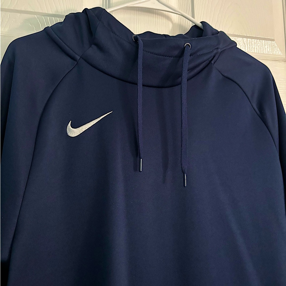 Dri-fit blue Nike hoodie